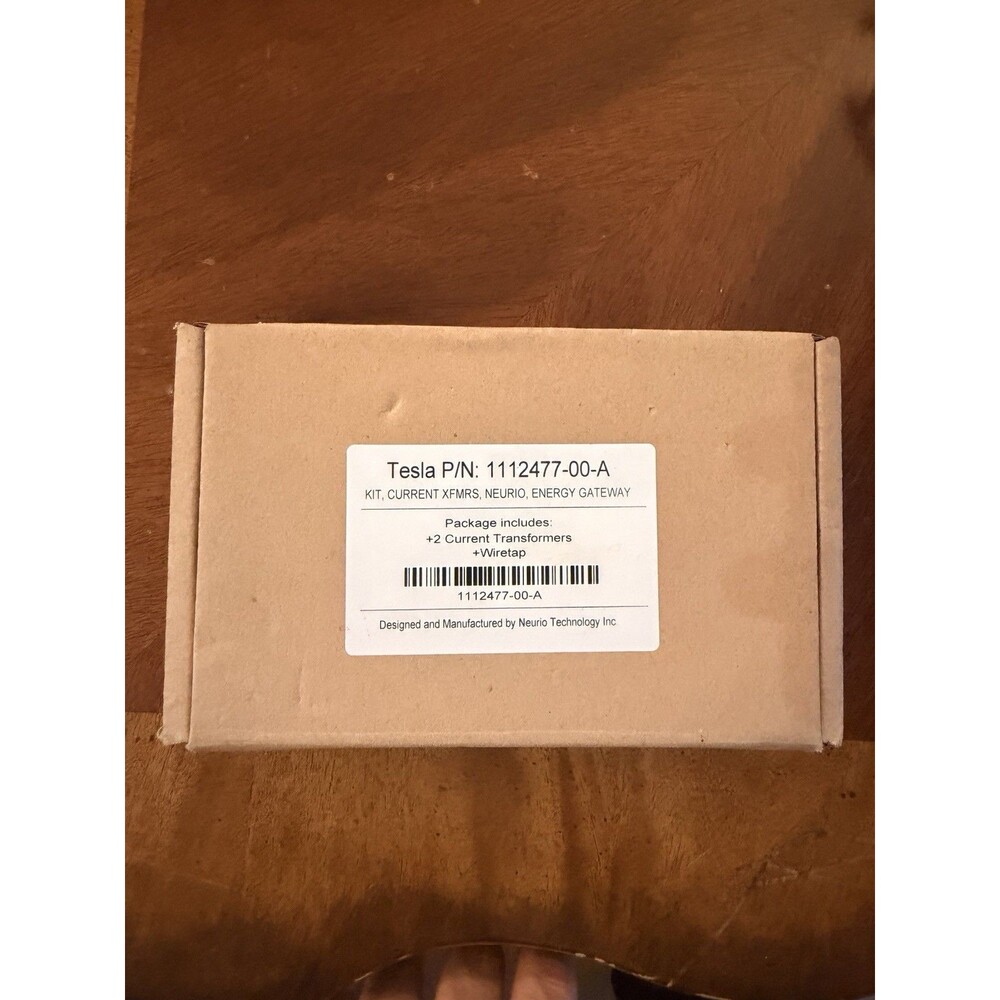 Tesla Neurio 1112477-00-A Current Transformer Kit 2 CTs & Wiretap